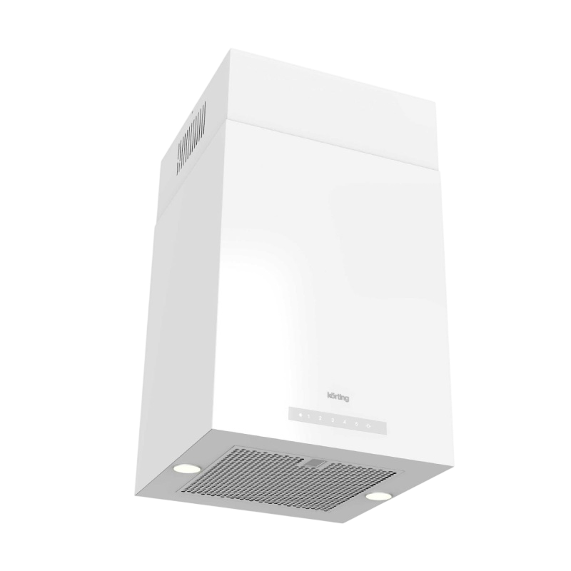 Чистка жёсткого воздуховода Korting KHA 45970 W Cube